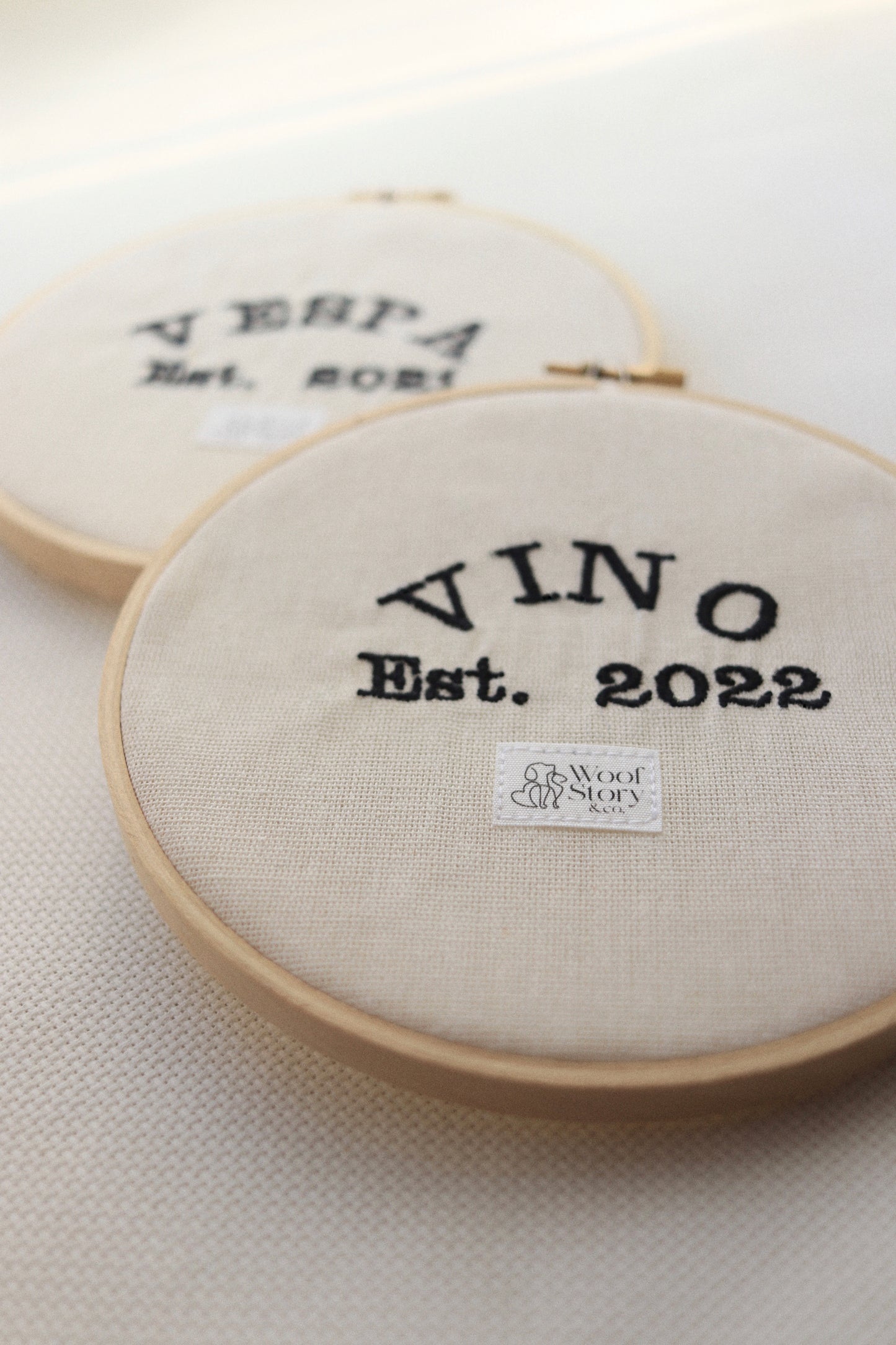 Custom Embroidered Hoop