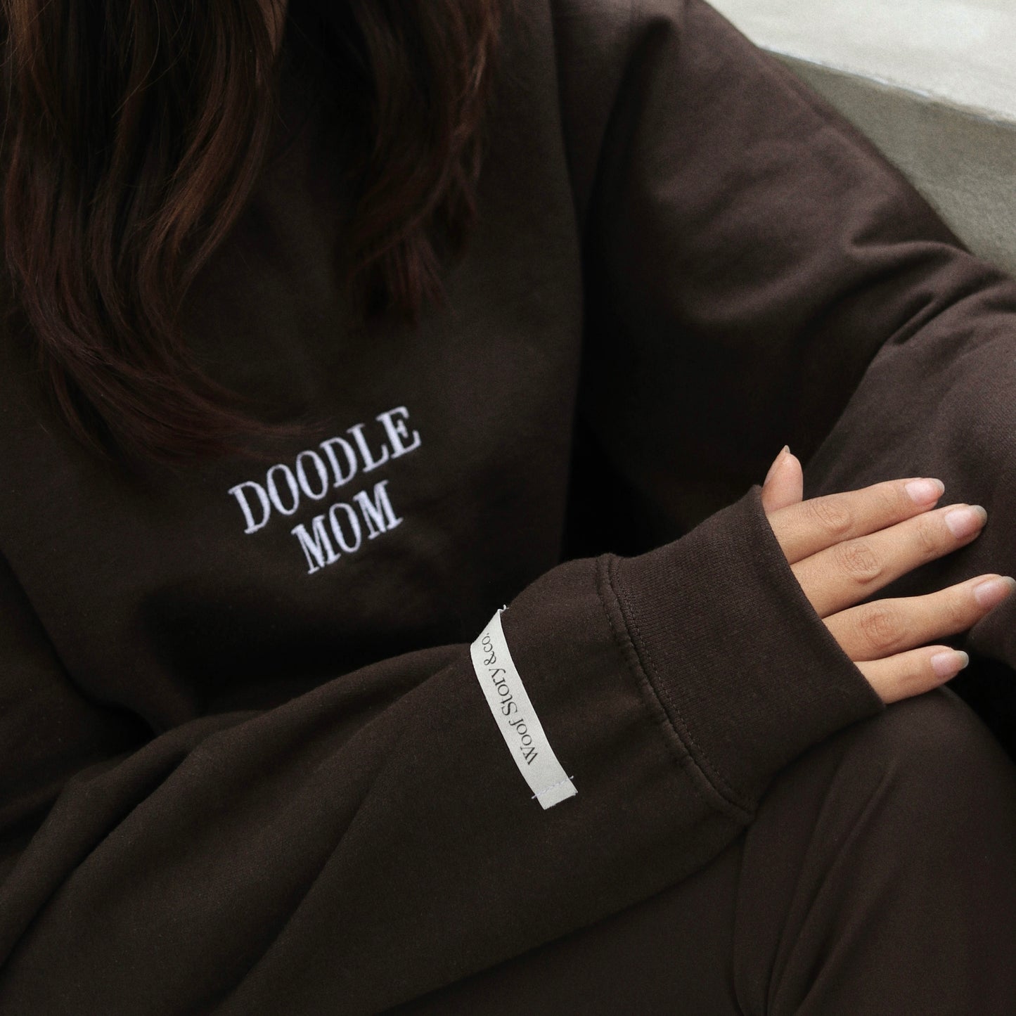 Custom Dog Mom Sweatshirt