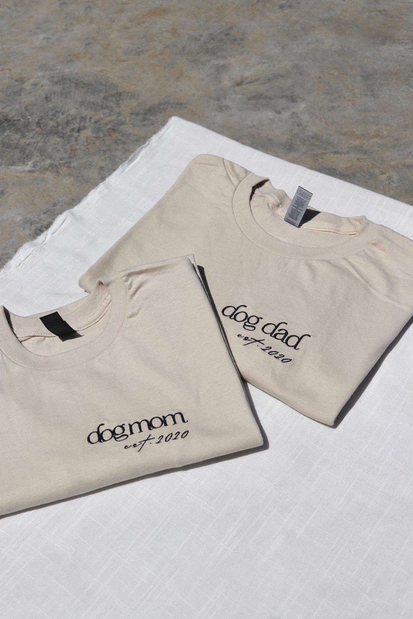 Dog Mom Custom Year Tee
