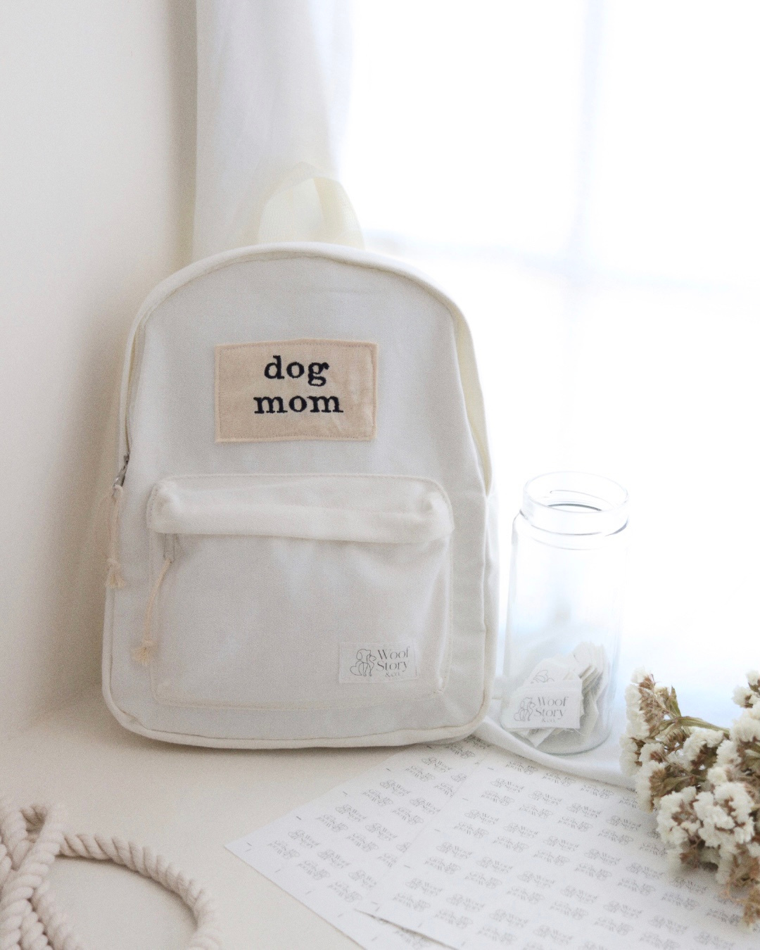 Dog online mom backpack